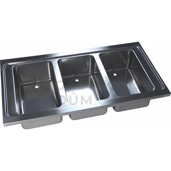 Nerezový dřez OEM deska BM 4x 1/1-210