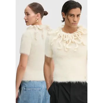 Dámský svetr Vlněný svetr Sunnei RTWXKNW008 béžová 01X, vel. XS