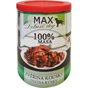 Falco Konzerva Max Deluxe Zvěřina kousky 400 g Počet kusů: 15ks/400g