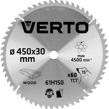 Pilový kotouč VERTO Pilové kotouče s HM hroty 450 x 30 mm