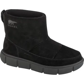 Dívčí sněhule Černé dámské sněhule Sorel Explorer III Slip-on WP 2077971010 Velikost: 37