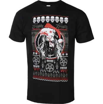 Pánské oblečení Tričko metal pánské Rob Zombie - Bloody Santa - ROCK OFF - RZTEE09MB - XL