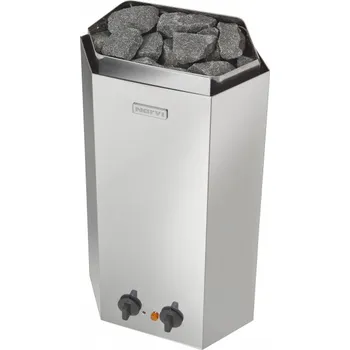 Narvi saunová kamna elektrická Minex 3kW chrom black