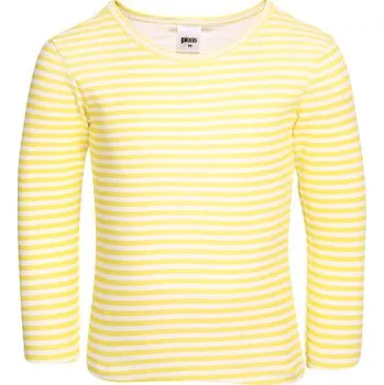 Pleas Dětské tričko s dlouhým rukávem žlutá 098 (179439-600-098)