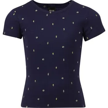 Pleas Dětské tričko s krátkým rukávem modrá 104 (180139-800-104)