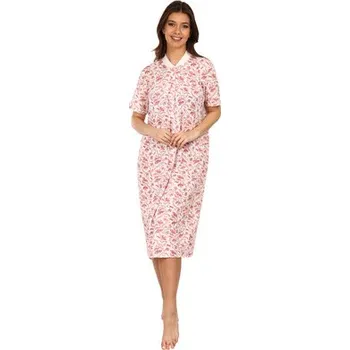Dámská noční košile Pleas Dámská noční košile růžové dřevo 3XL (178660-527-048)