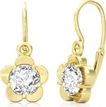 Couple, Dětské náušnice Fione, žluté zlato se zirkonem, 585-66-3-0690.0Z00.0.00.001.14