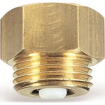 Fitinka Zpětná klapka pro tlakoměry 3/8"F x 1/2"M