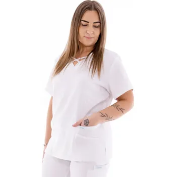 Dámská zdravotnická halenka Unidress Comfort, bílá - Velikost L