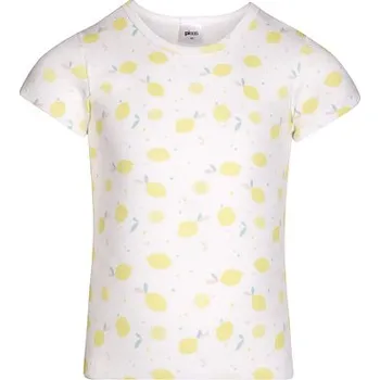Pleas Dětské tričko s krátkým rukávem bílá 3 092 (170239-193-092)