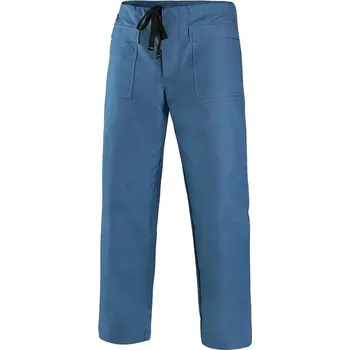 montérky Kalhoty CHEMIK, kyselinovzdorné, pánské, modré 48 114000540048