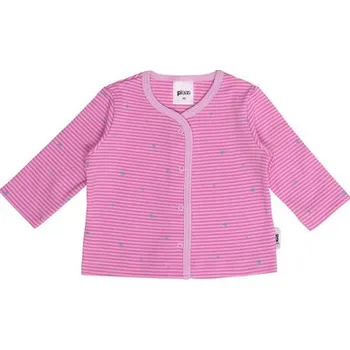 Kojenecká bunda Pleas Kojenecký kabátek dlouhý rukáv růžová 080 (168521-503-080)