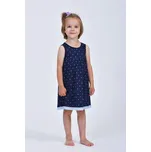 Pleas Dívčí šaty tmavá modrá 098 (164793-803-098)