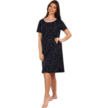 Dámské noční prádlo Pleas Dámská noční košile s krátkým rukávem lila M (178649-820-040)