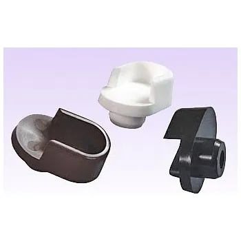 Nábytkové kování Podpěra skříňové tyče ovál PH hnědá