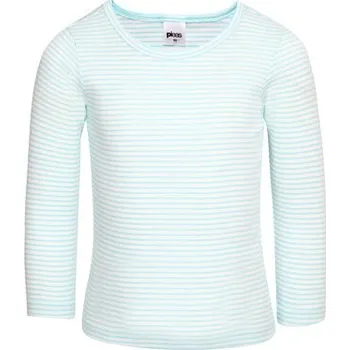 Pleas Dětské tričko s dlouhým rukávem světle modrá 092 (179440-805-092)