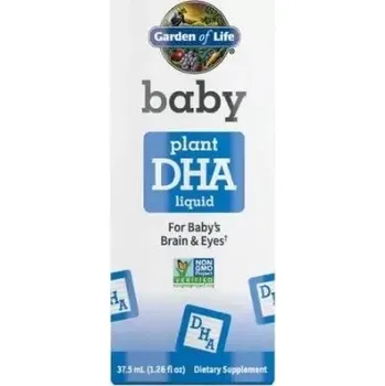 Zdraví Baby Plant DHA 1.26 fl oz (37.5ml) Liquid (Omega 3 v tekuté formě pro kojence)