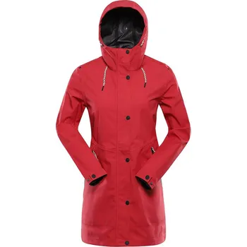 Dámský nepromokavý kabát s membránou ptx ALPINE PRO PERFETA, chilli - M