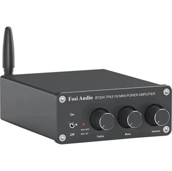 Hi-Fi Zesilovač Mini zesilovač FOSI AUDIO BT20A