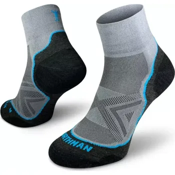 Pánské ponožky Northman Run silver pro mid světle šedá XL (45-47)