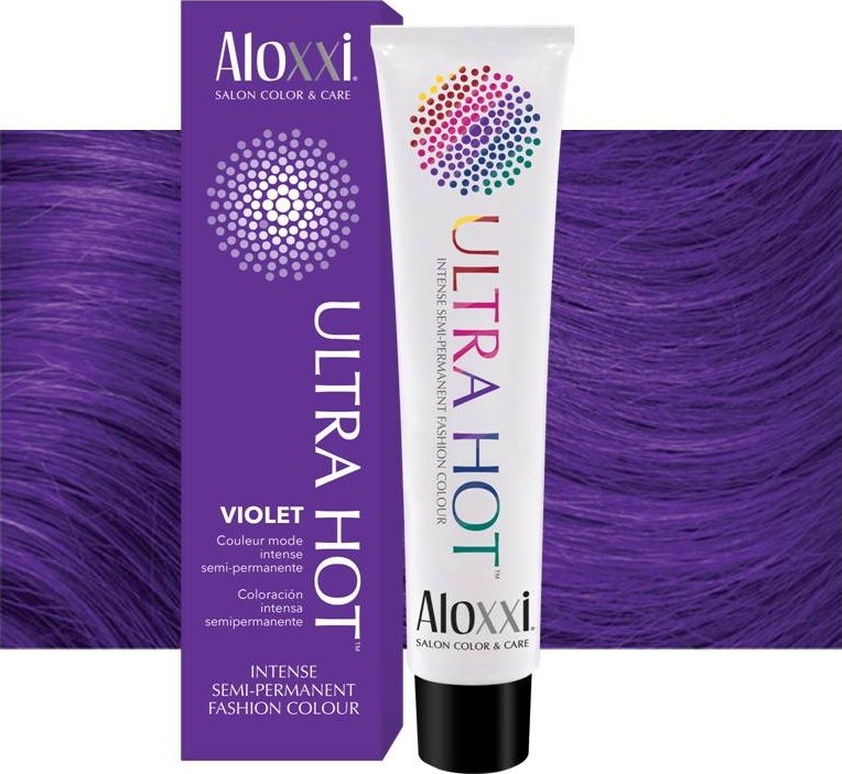 ALOXXI® ULTRA HOT™ Fialová barva semi-permanentní 125 ml