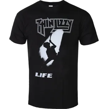 Pánské oblečení Tričko metal pánské Thin Lizzy - Life - ROCK OFF - TLTS11MB