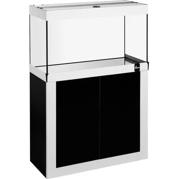 Akvárium Akvarijní komplet Fine Line 120 s osvětlením LED béžovo (truflowo) - bílé