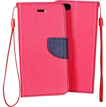 Pouzdro na mobilní telefon Fancy Book Huawei Y7 (2018) / Y7 Prime (2018) pink/navy - pouzdro na mobilní telefon
