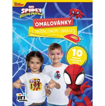 omalovánky Omalovánky 4057-4 s nažehlovacími obrázky Spidey