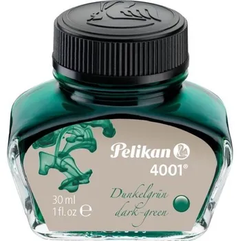 Pelikan Inkoust 4001, obsah 30ml - tmavě zelená