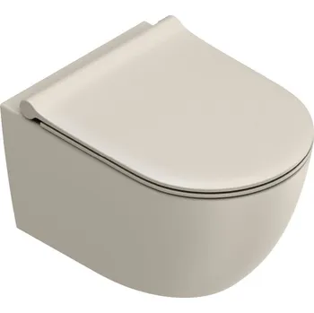 Klozet Catalano Sfera záchodová mísa závěsná bez splachovacího kruhu béžová mat 0511500029