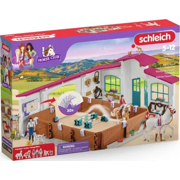 domeček pro figurky Schleich Horse Club 42639 Jezdecká aréna Peppertree