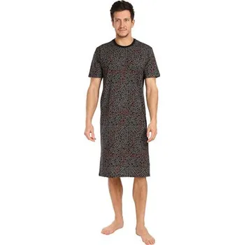 Pánská noční košile Pleas Pánská noční košile černá M (180803-000-050)