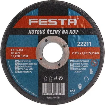 Řezný kotouč Festa 22211 115 mm