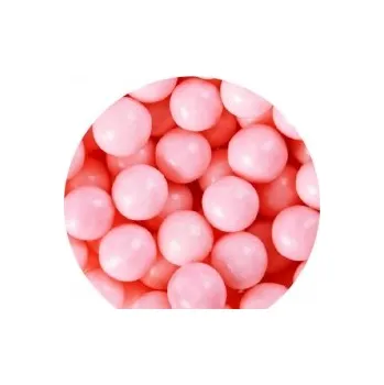 Jedlá dekorace na dort Cukrové kuličky RŮŽOVÉ 1 cm / 80 g