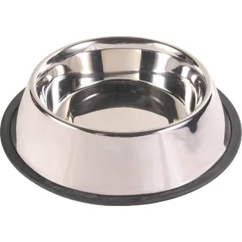 Miska pro psa Trixie Miska nerez s gumou 0,9l/17cm