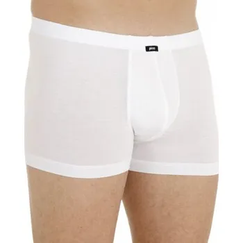 Slipy Pleas Pánský slip s nohavičkou bílá 2XL (156117-100-056)