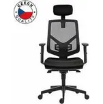 Powerton Kancelářské ergonomické křeslo Tina, Černé,rychlé dodání