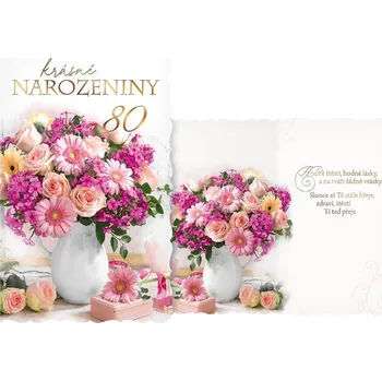 MFP M11-515 H přání k osmdesátým narozeninám kytice MFP M11-515 H přání k osmdesátým narozeninám kytice