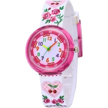 Hodinky Dívčí silikonové hodinky Růženka Shim Watch 180925150233R