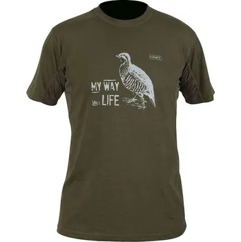 Pánské tričko BRANDED Partridge triko - Kuropta Velikost.: L