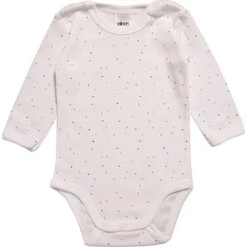 Kojenecký body Pleas Kojenecké body s dlouhým rukávem bílá 062 (180242-100-062)