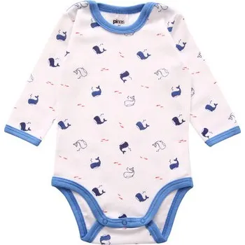 Pleas Kojenecké body s dlouhým rukávem bílá 2 074 (177782-192-074)