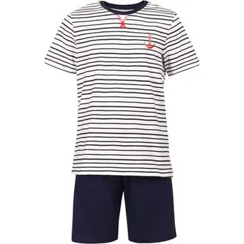 Chlapecké pyžamo Pleas Chlapecké krátké pyžamo bílá 140 (179757-100-140)