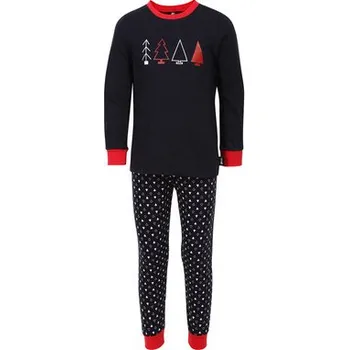 Pánské pyžamo Pleas Dětské pyžamo dlouhé modrá 116 (178703-800-116)