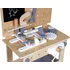 Dětská dílna ECOTOYS Dětský dřevěný pracovní stůl s nářadím 44,5 x 27 x 66,5 cm