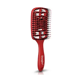 Dtangler Blow, Glow And Go kartáč na foukání vlasů 1 ks, Red Scarlett