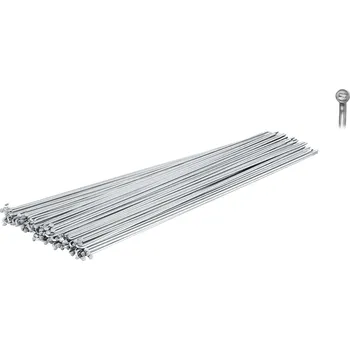 Ráfek na kolo dráty FORCE nerez stříbrné 2 mm x 264 mm - FORCE