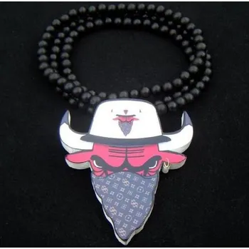 Růženec Woodrow Dřevěný přívěsek Bull Wood * Býk 2 * 2556