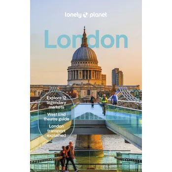 průvodce London 13.edice anglicky Lonely Planet